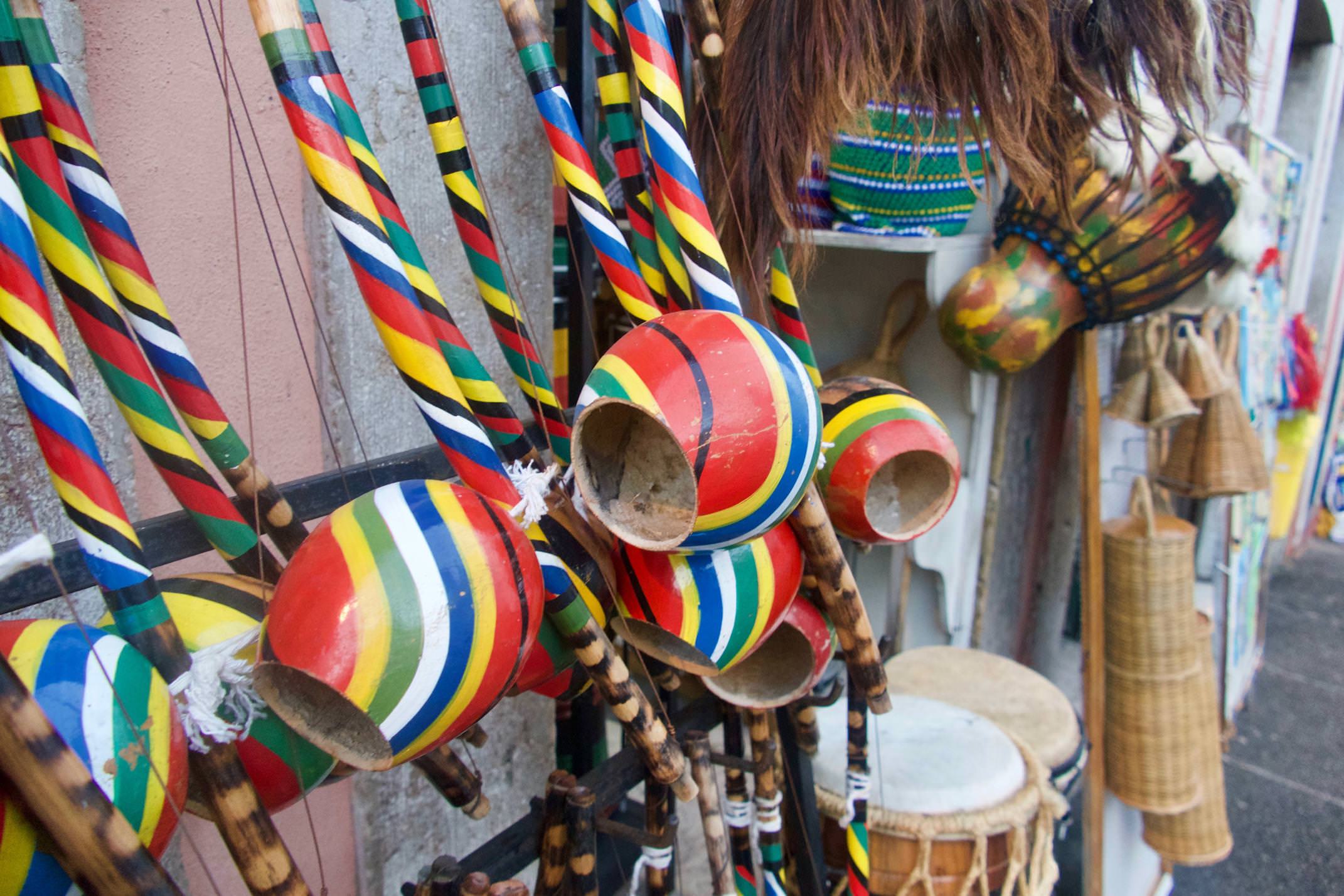 Brazil Salvador Colourful Music Instruments