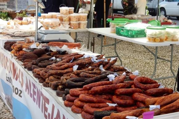 Estremoz market day southern Portugal