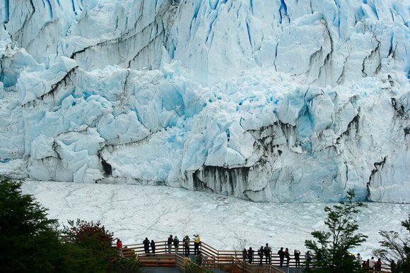 perito moreno glacier close up views