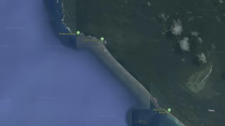Corcovado hotels map