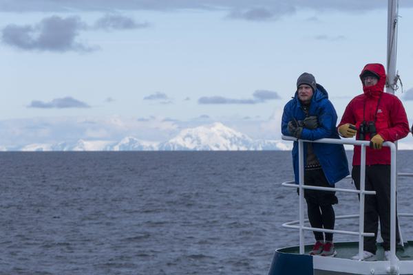 Antarctica drake south shetland smith island people deck c diego