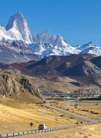 Argentina patagonia mount fitz roy los glaciares national park patagonia