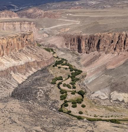 Argentina pinturas canyon
