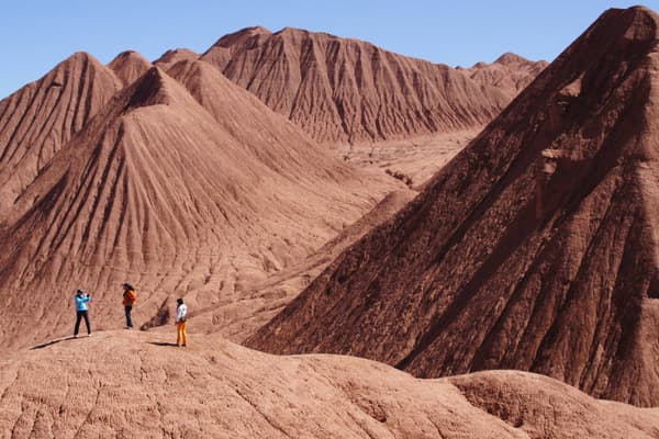 Argentina salta hiking labyrinth desert
