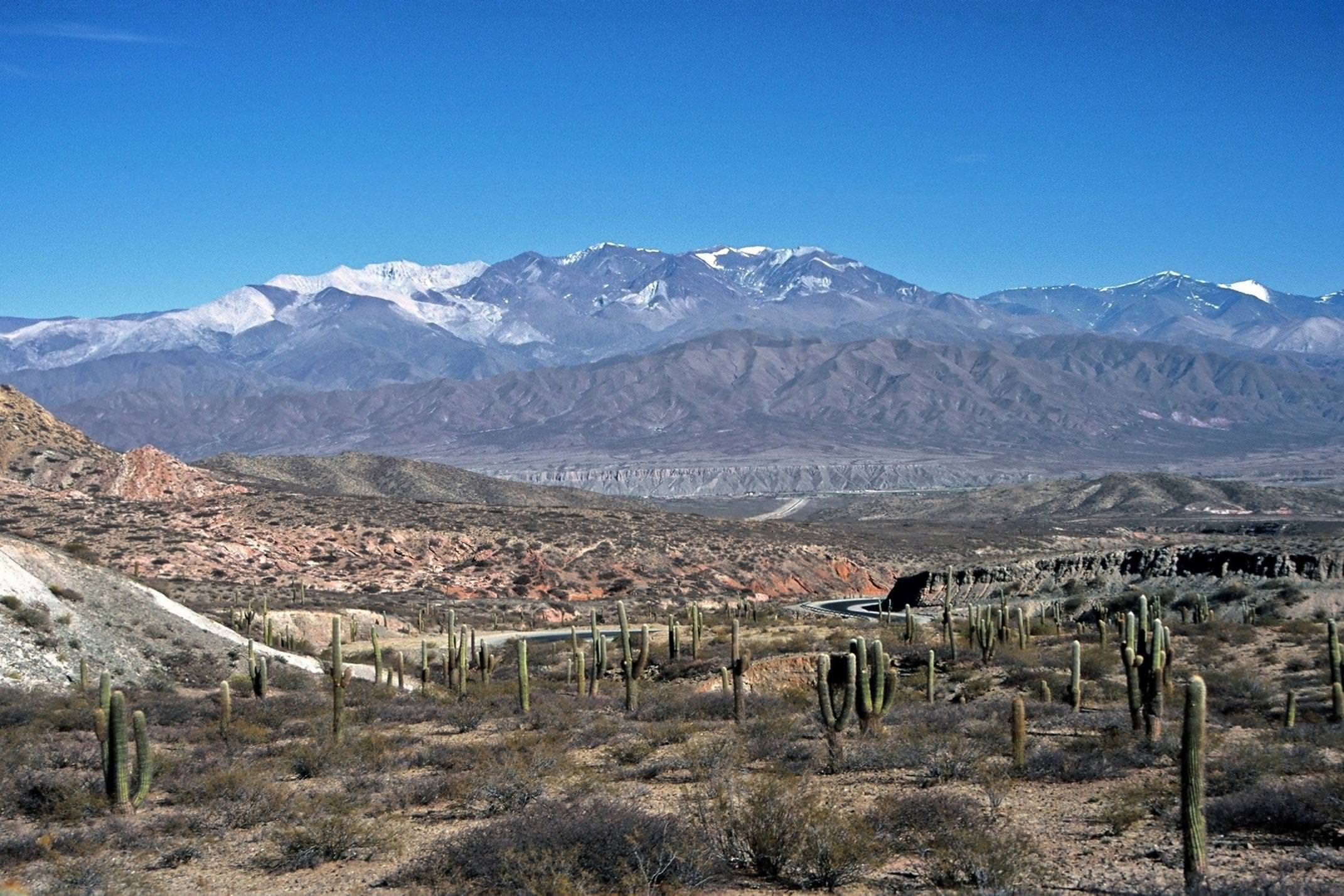 Argentina salta los cardones national park c