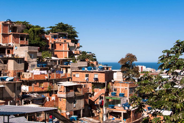 Brazil rio de janeiro fragile residential constructions of favela cantagalo in rio de janeiro donatas dabravolskas