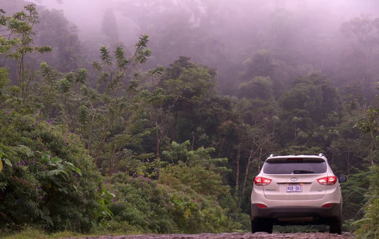 Costa rica tenorio volcano national park driving to tenorio 1