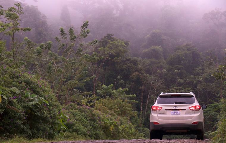 Costa rica tenorio volcano national park driving to tenorio 1