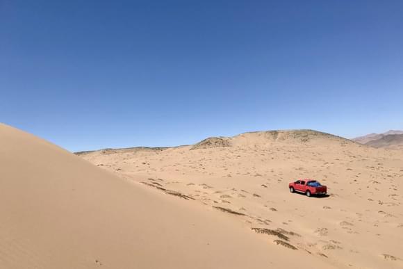 copiapo sea of dunes