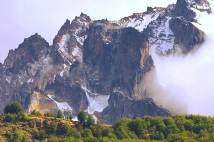 cerro castillo mountains chilean patagonia
