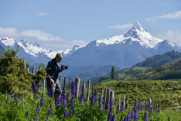 Chile patagonia carretera austral north of coyhaique photographer volcano