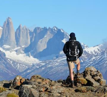 torres del paine hiking torres towers