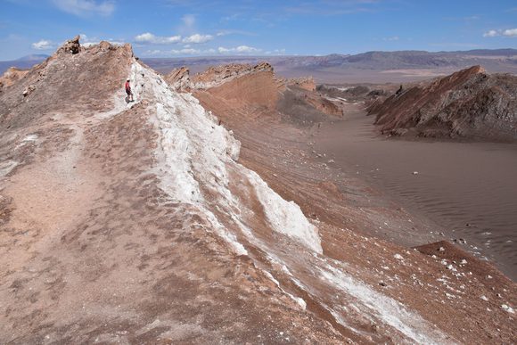 atacama desert moon valley cyclists