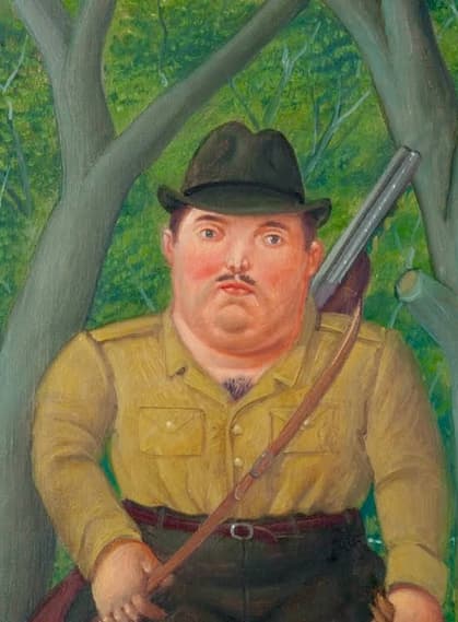 Colombia botero painting