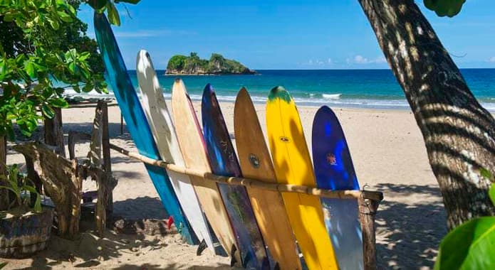 Costa rica caribbean manzanillo surf c congo bongo