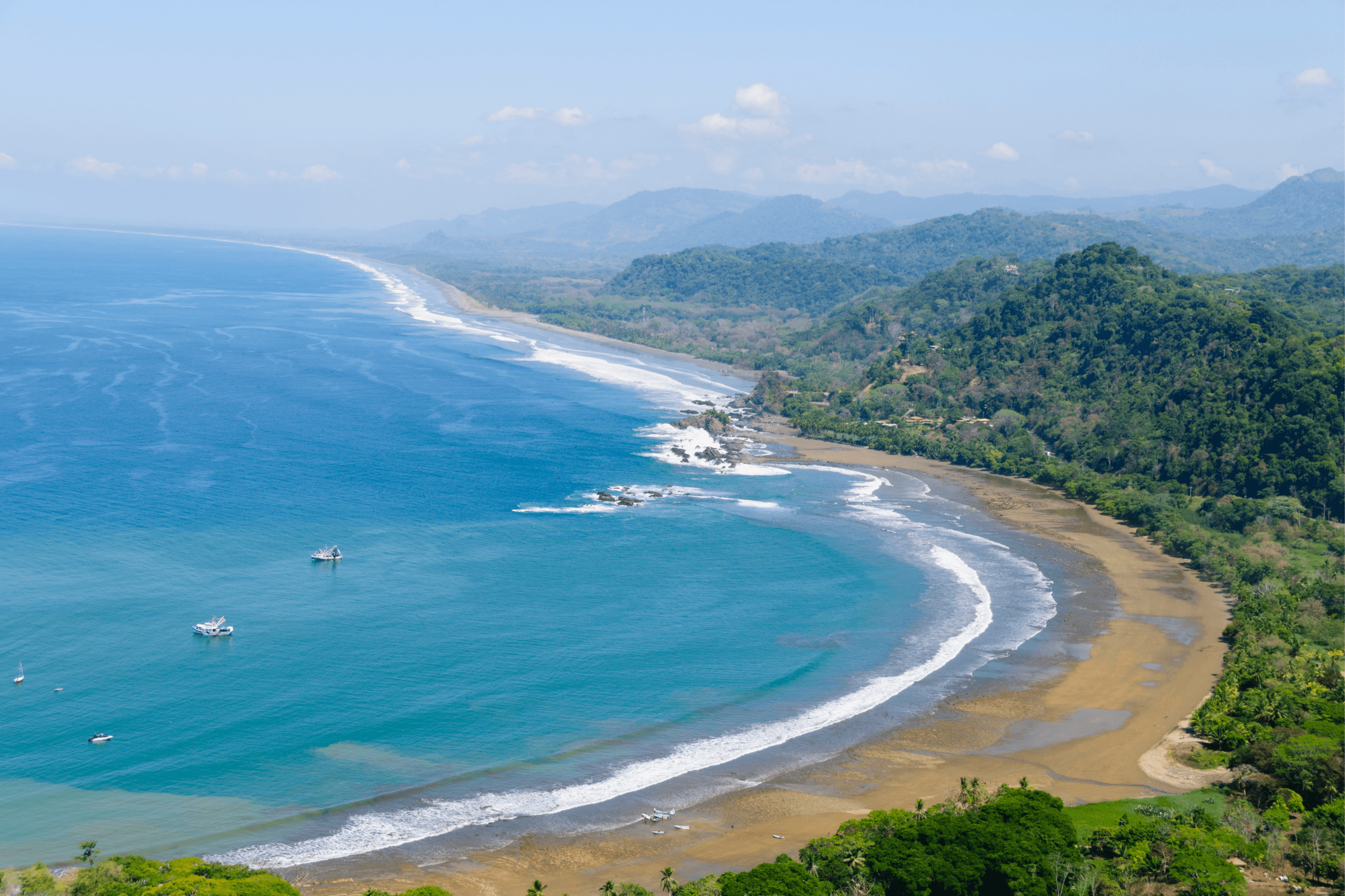 Costa rica dominical coast canva