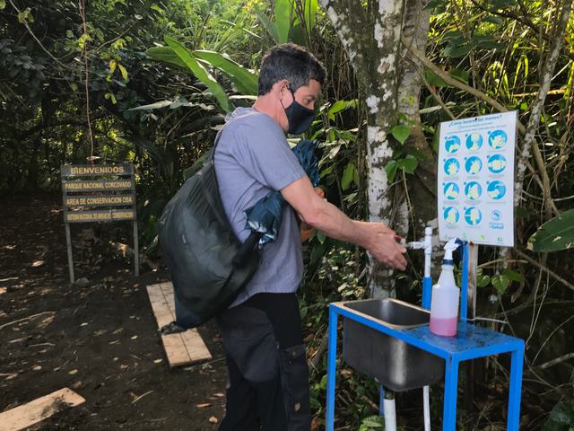 Costa rica hand washing covid c thomas power pura aventura