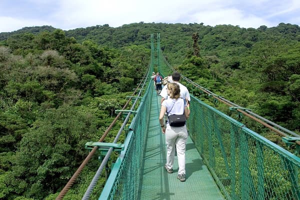 Costa rica monteverde sky walk