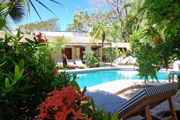 hotel with pool in samara costa rica