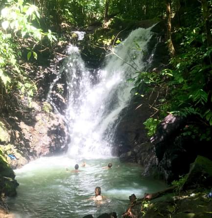 osa peninsula Costa Rica waterfall