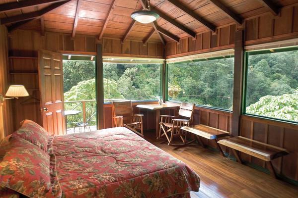 Costa rica san gerardo de dota trogon lodge room