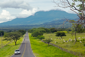 Costa rica tenorio driving road c canva