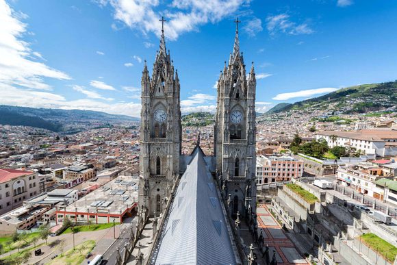 quito cathedral roof
