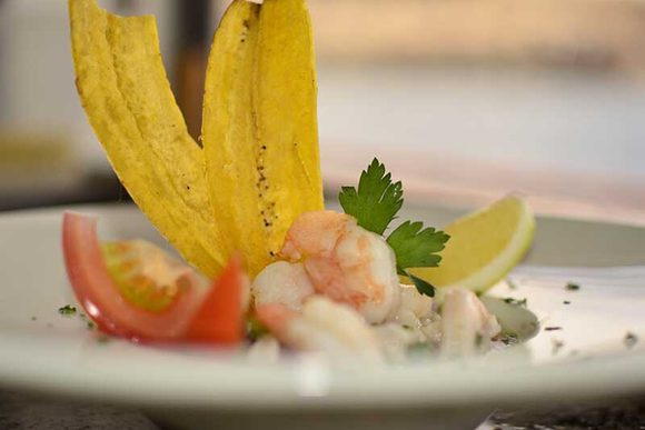 dinner on galapagos cruise