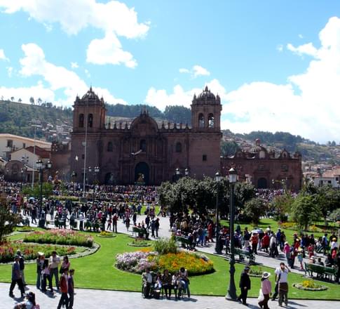 peru Cusco main square