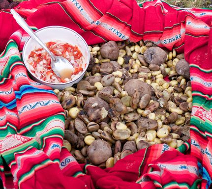 Peru cusco huchuyqosqo traditional food