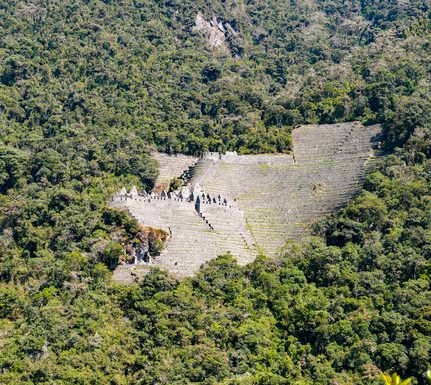 Peru inca trail Winay Wayna istock