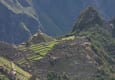 Peru inca trail to machu picchu view from sun gate