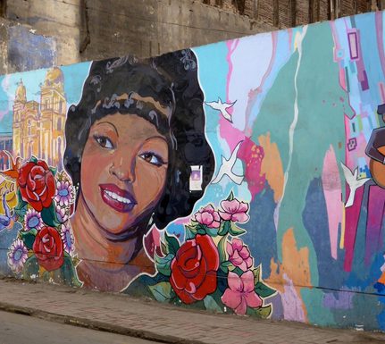 Peru lima street mural