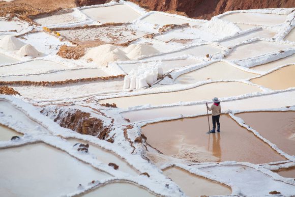 salt pans maras sacred valley