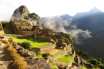 Peru machu picchu in sunlight c michael edey pura