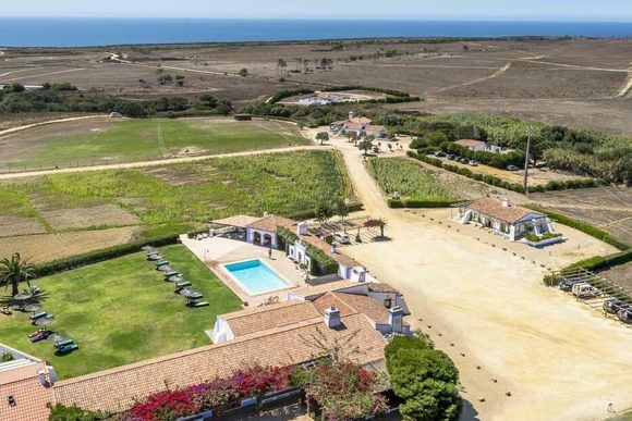 Portugal alenjtejo view over herdade do touril c hotel