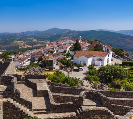 Portugal alentejo marvao aerial view shutterstock