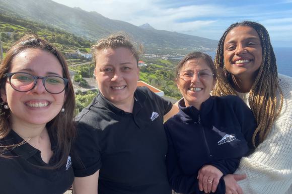 team at lava homes villas on pico