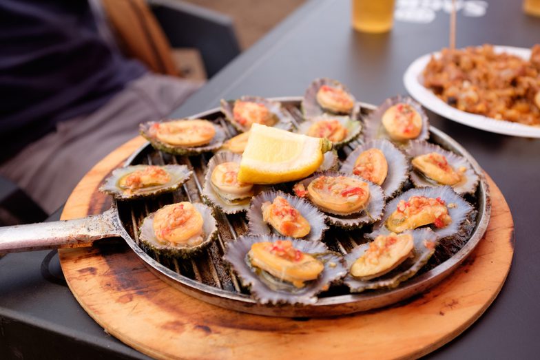 Portugal azores sao miguel limpets sto