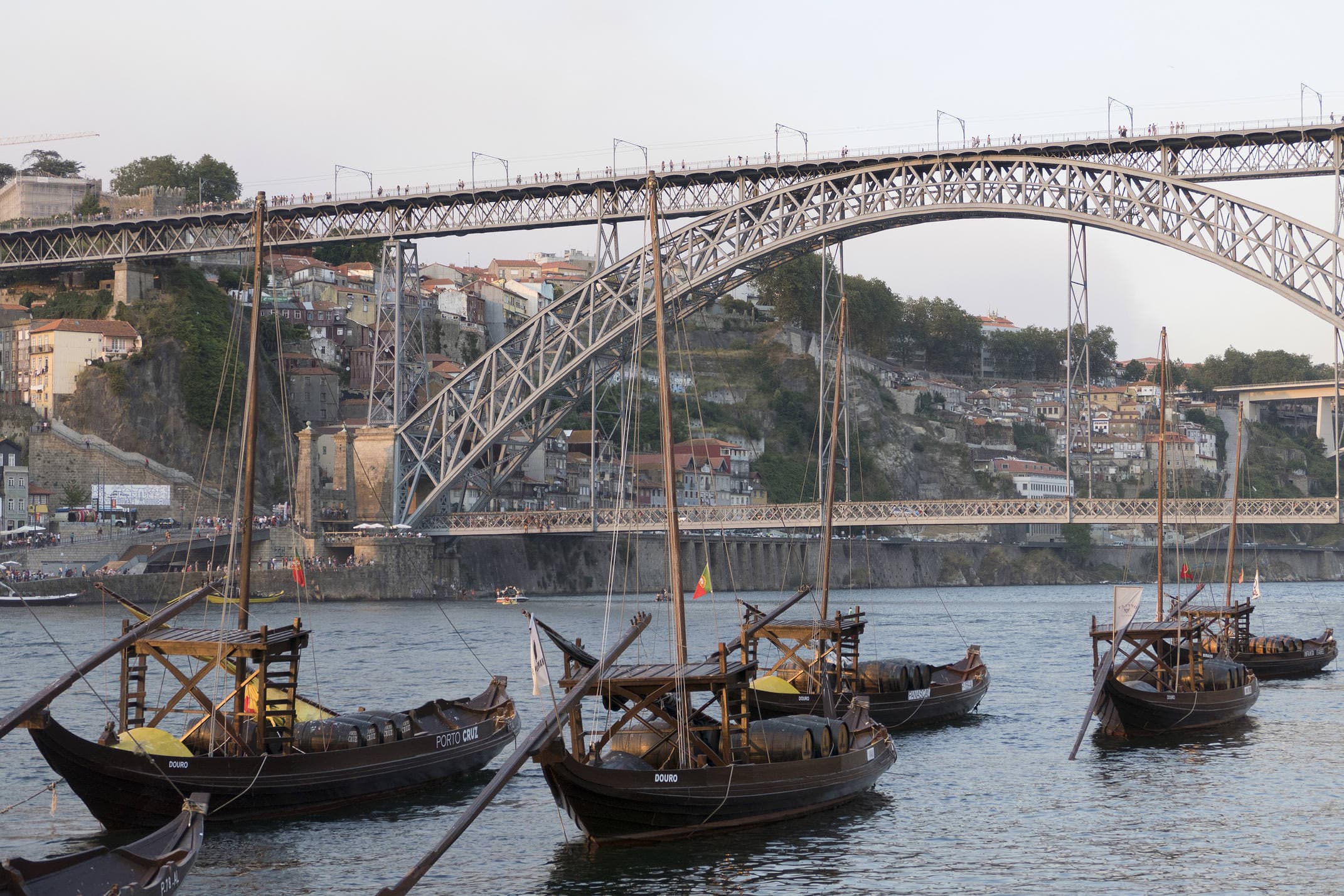 Portugal porto gaia ponte rabelos