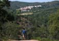 Spain andalucia aracena hills approaching valdelarco
