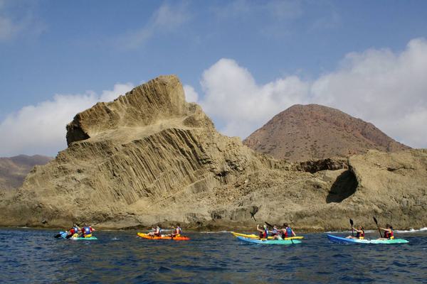 Spain andalucia cabo de gata sea kayak