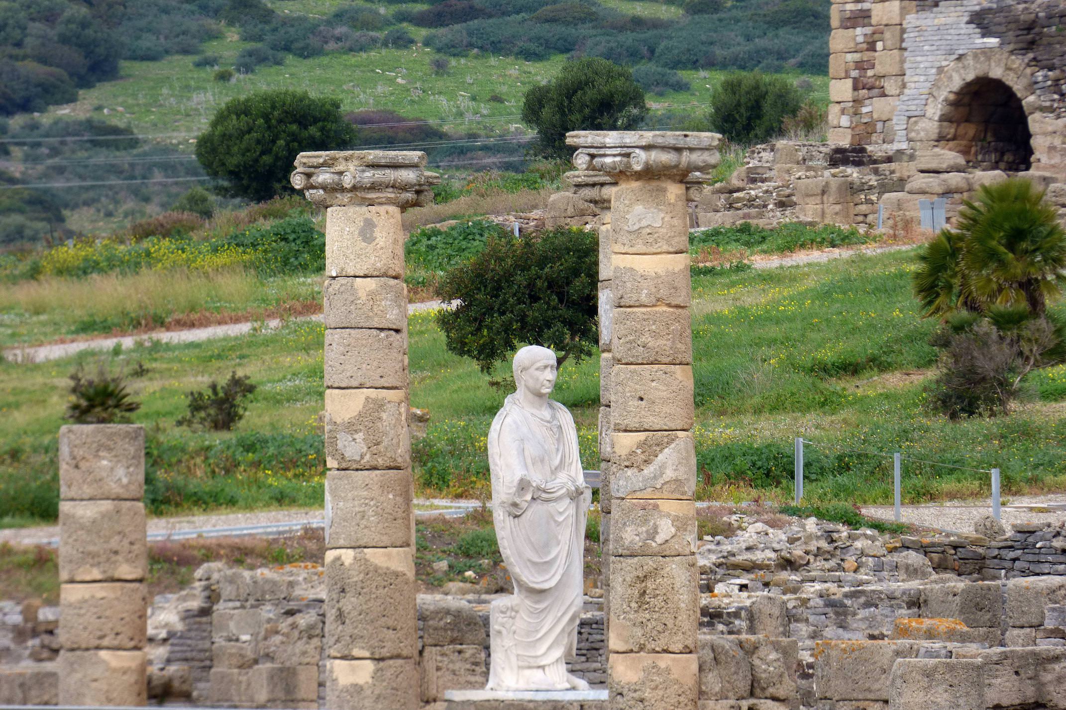 Spain andalucia cadiz bolonia baelo claudia roman ruins