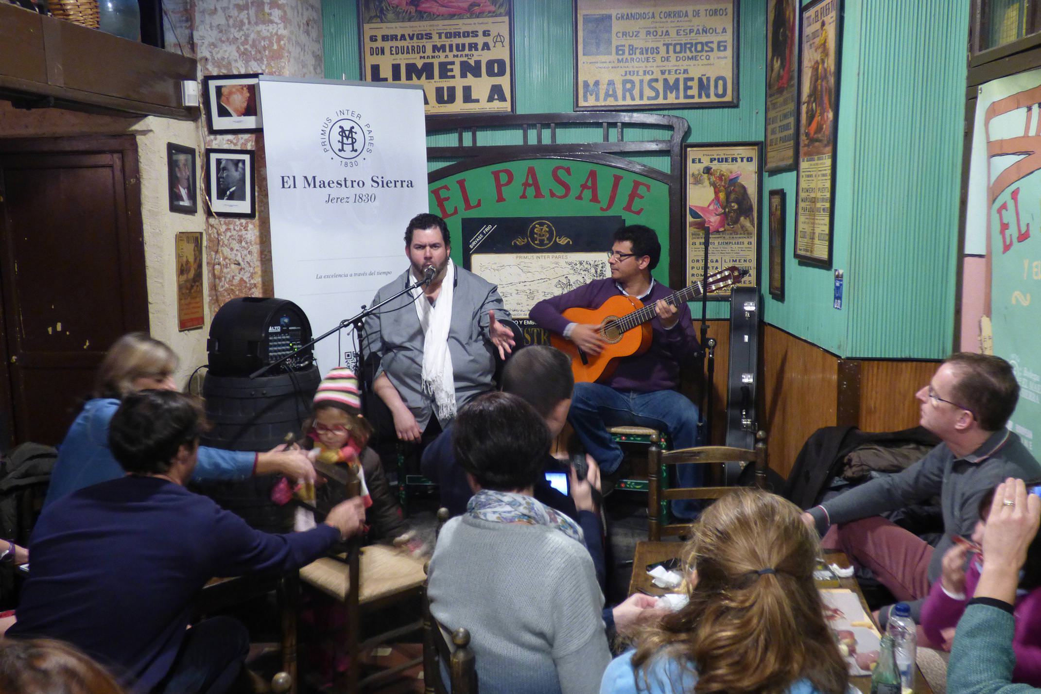 Spain andalucia cadiz jerez tabancos sherry wine bars flamenco