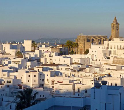 Spain andalucia cadiz vejer skylinel