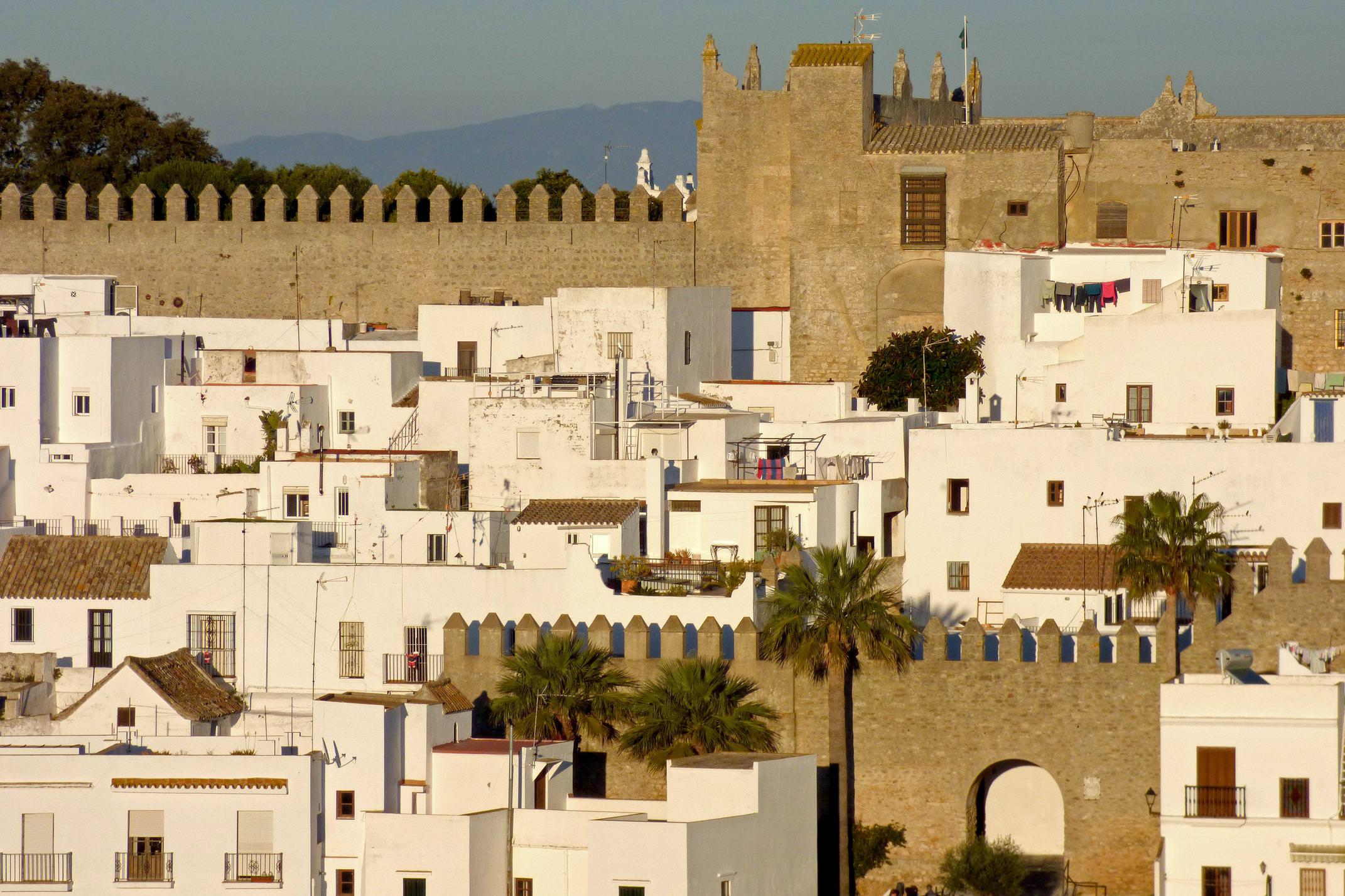 Spain andalucia cadiz vejer sunset