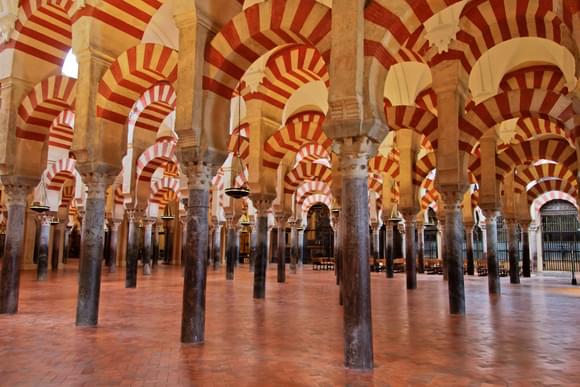 Spain andalucia cordoba mezquita interior