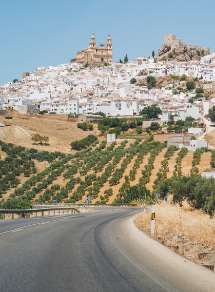 Spain andalucia olvera road canva