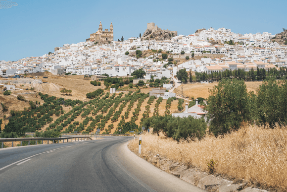 andalucia driving to olvera