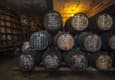 Spain andalucia sherry barrels in jerez bodega spain